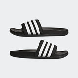 Adidas Womens Adilette Comfort Slide - Black/White