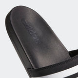 Adidas Womens Adilette Comfort Slide - Black/White