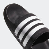 Adidas Womens Adilette Comfort Slide - Black/White