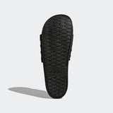 Adidas Unisex Adilette Comfort Slides - Black/White