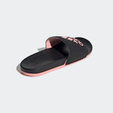 Adidas Womens Adilette Comfort Slide - Black/Pink