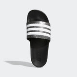 Adidas Kids Unisex  Adilette Comfort Slide - Black/White