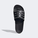 Adidas Mens Adilette Comfort Slides - Grey/Black