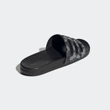 Adidas Mens Adilette Comfort Slides - Grey/Black