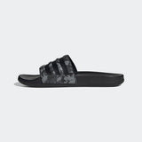 Adidas Mens Adilette Comfort Slides - Grey/Black