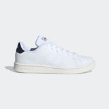 Adidas Kids Advantage Lifestyle Shoe  - Cloud White / Legend Ink / Cloud White