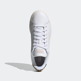 Adidas Womens Advantage Lifestyle Shoe - White/Gold
