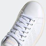 Adidas Womens Advantage Lifestyle Shoe - White/Gold