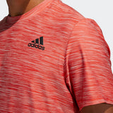 Adidas Mens All Set Training Tee  - Red