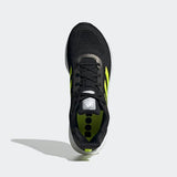 Adidas Astrarun Men Running Shoe - Core Black/Solar Yellow