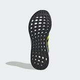 Adidas Astrarun Men Running Shoe - Core Black/Solar Yellow