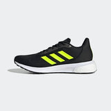 Adidas Astrarun Men Running Shoe - Core Black/Solar Yellow