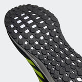 Adidas Astrarun Men Running Shoe - Core Black/Solar Yellow