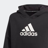 Adidas Boys Bagdge Of Sport Fleece Hoodie - Black/White