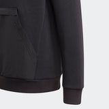 Adidas Boys Bagdge Of Sport Fleece Hoodie - Black/White