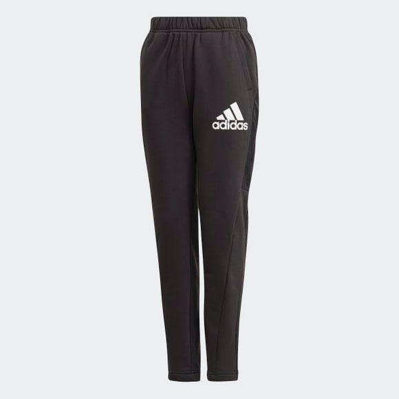 Adidas Boys Badge Of Sport Fleece Pants  - Black/White