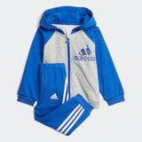 Adidas Infants Badge Of Sport Set - Grey Heather/ Bold Blue