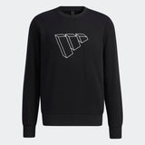 Adidas Mens Badge Of Sport Sweatshirt - Black