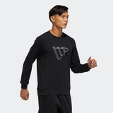 Adidas Mens Badge Of Sport Sweatshirt - Black
