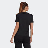 Adidas Womens Foil Bos G Tee - Black