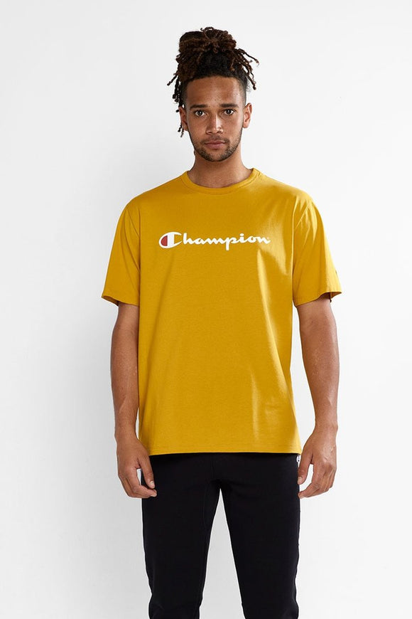 Champion Mens Script T-Shirt - Honey Bee