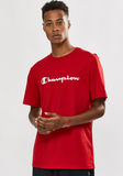 Champion Mens Script Tee - Cherry On Top