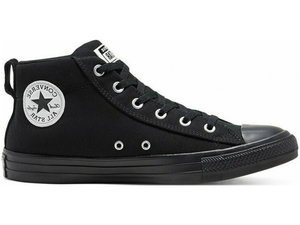 Converse Unisex Chuck Taylor All Star  Street Mid Casual Shoes - Black