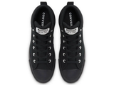 Converse Unisex Chuck Taylor All Star  Street Mid Casual Shoes - Black