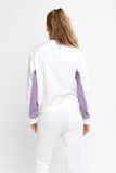 Champion Womens Rochester Athletic Crew  - White/Purple