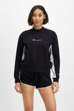 Champion Womens Rochester Crew Jumper - Black/Grey