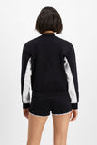 Champion Womens Rochester Crew Jumper - Black/Grey