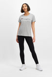 Champion Women Script Tee - Oxford Heather