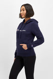 Champion Women'S Script Hoodie  - Navy