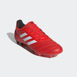 Adidas Mens Copa 20.3 Firm Ground Boots - Active Red / Cloud White / Core Black