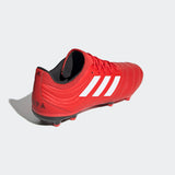 Adidas Mens Copa 20.3 Firm Ground Boots - Active Red / Cloud White / Core Black