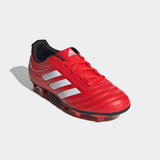 Adidas Junior Copa 20.4 Firm Ground Football Boots - Active Red / Cloud White / Core Black
