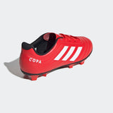 Adidas Junior Copa 20.4 Firm Ground Football Boots - Active Red / Cloud White / Core Black