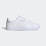 Adidas Womens Courtpoint Base Shoes - White/Orbgry