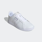 Adidas Womens Courtpoint Base Shoes - White/Orbgry