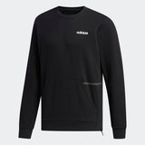 Adidas Mens Crew Sweatshirt - Black/White