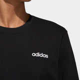 Adidas Mens Crew Sweatshirt - Black/White