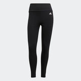 Adidas Womens Three Stripes 7/8 Tights - Black/White