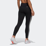 Adidas Womens Three Stripes 7/8 Tights - Black/White