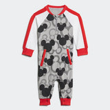 Adidas Infants Disney Mickey Mouse Onesie - Mgh Solid Grey / Black / White / Vivid Red