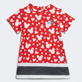 Adidas Infants Disney Minnie Mouse Summer Set - Vivid Red/ White/ Black