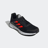 Adidas Mens Duramo Sl Running Shoe  - Black/Solar Red/Carbon