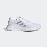 Adidas Womens Duramo Sl Running Shoe  - Cloud White/Matte Silver/Grey Two