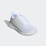 Adidas Womens Eq19 Running Shoe - Cloud White/Cloud White/Silver Metallic