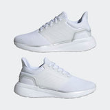 Adidas Womens Eq19 Running Shoe - Cloud White/Cloud White/Silver Metallic