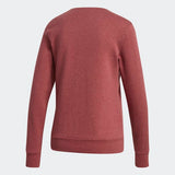 Adidas Womenessentials 3-Stripes Sweatshirt - Red/White